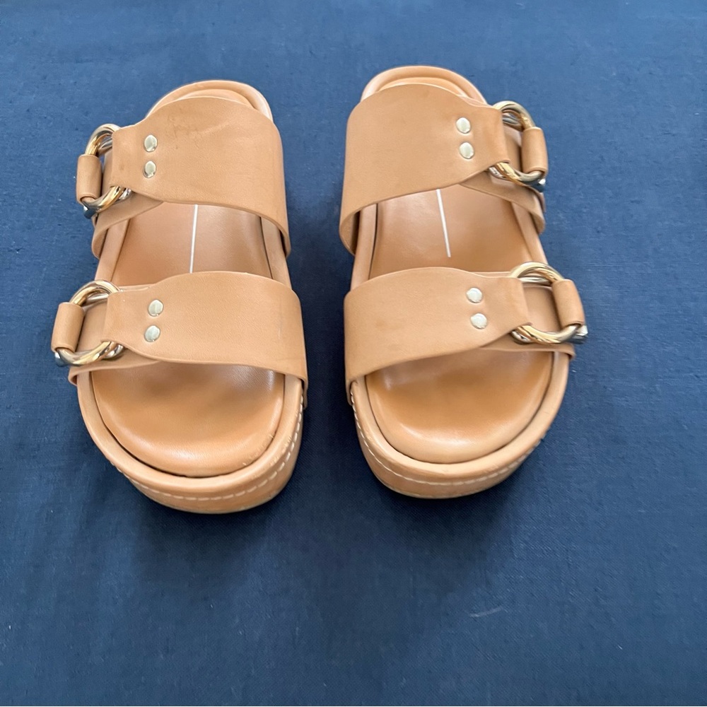 Dolce Vita platform sandals.